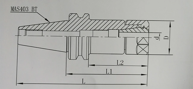 Standard China Manufacture Nbt Milling Tool Er Hsk and Bt Tool Holder