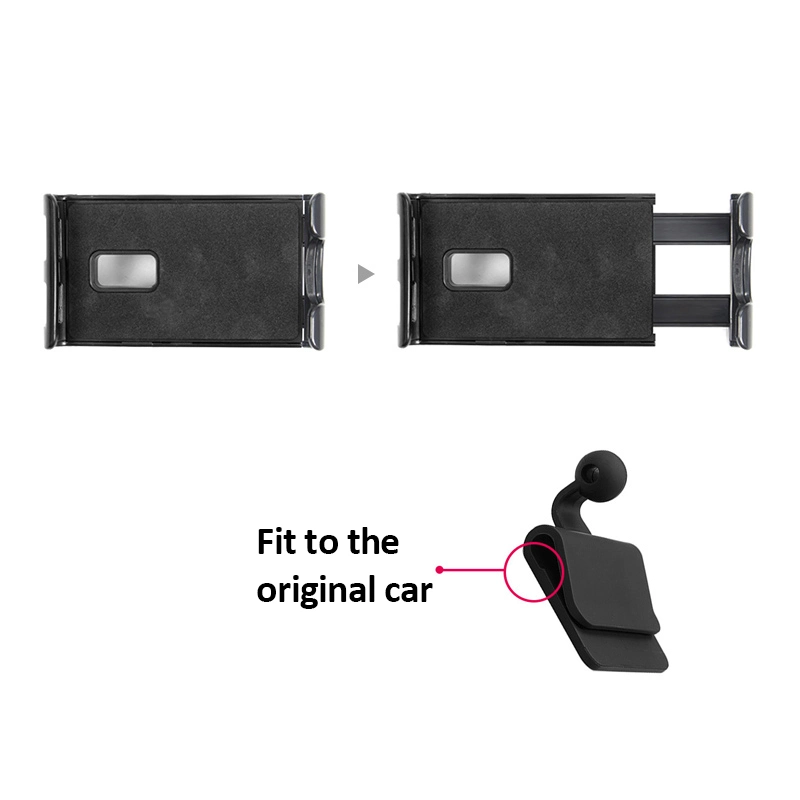 for Tesla Model 3/Y Rear Seat Back Car Holder Hook 360 Degree Rotate Stand Auto Headrest Bracket Car Accessories