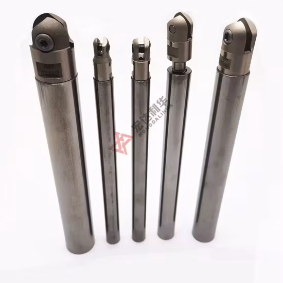 Juego de mini barras de mandrinar de carburo indexable de 95° que incluye 2 soportes de barra de mandrinar de 91° y 2 piezas de 95° con vástago de 12 mm y la llave adecuada.