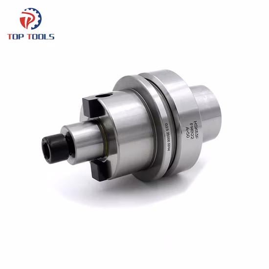 DIN69893 estándar Hsk Fmb cara portaherramientas para máquina CNC