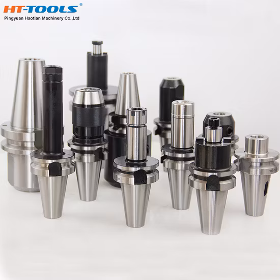 Portaherramientas CNC Bt30 Bt40 Bt50 Bbt30 Bbt40 Er16 Er20 Er25 Er32 Er40 Cat40 Portaherramientas CNC con adaptador de portaherramientas Bt40-Er32-100 Bt equilibrado Arbor